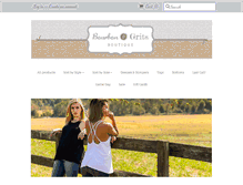 Tablet Screenshot of bourbonandgrits.com
